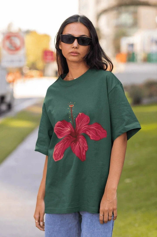 Embrace Self-Expression: Oversized Nature-Inspired Tees for Women - Urban Theory Co