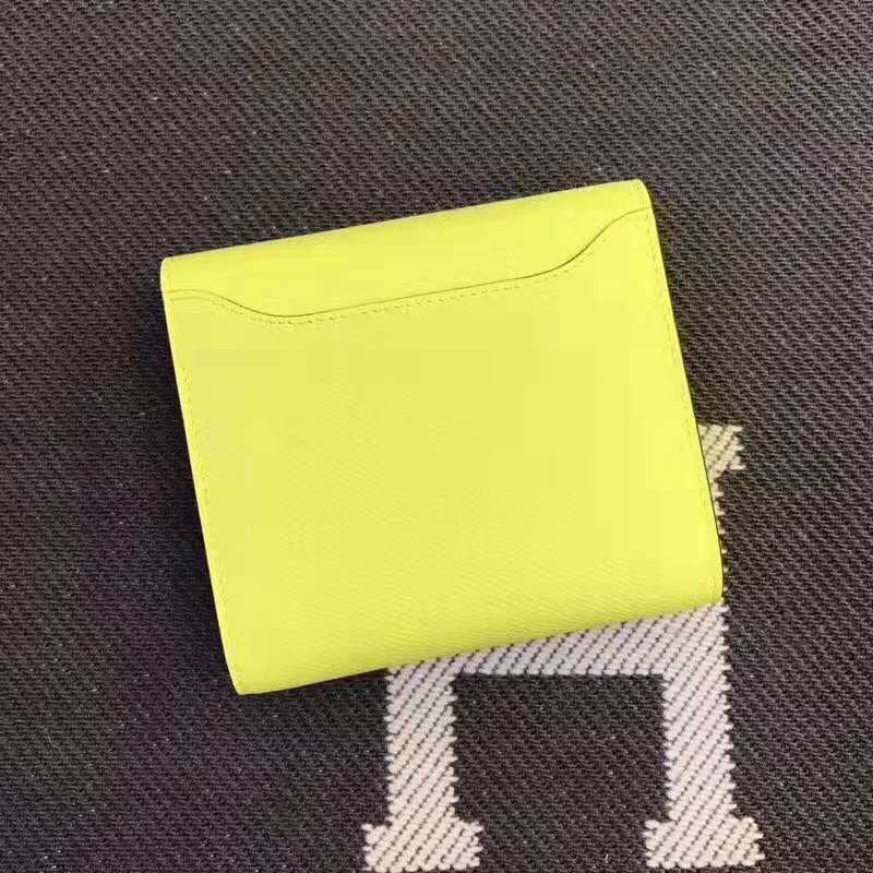 Hermes Constance 13 Lime Epsom Shw