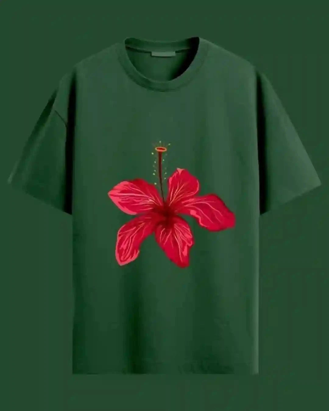 Red Hibiscus: Your Confidence Uniform