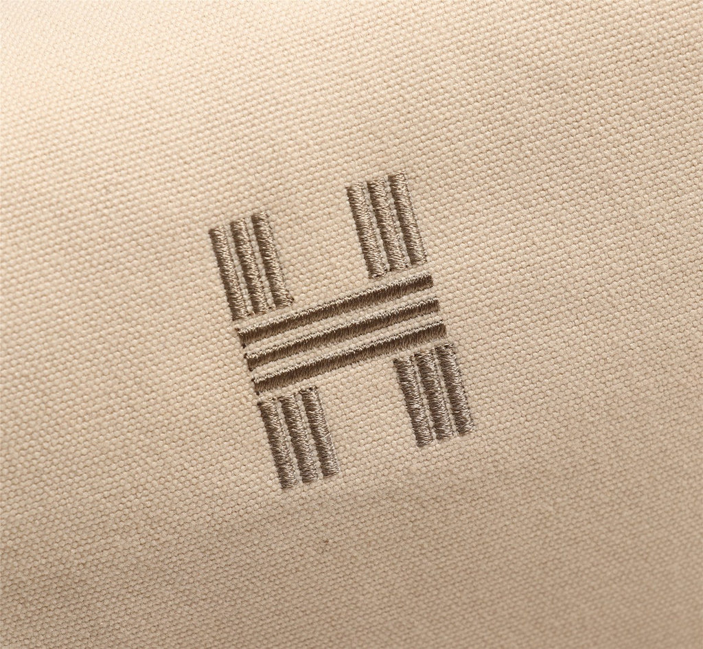 Hermes Bride-A-Brac 21 Beige Canvas