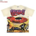 Valley Dreams UFO Comic Graphic Short-Sleeve T-Shirt — hero