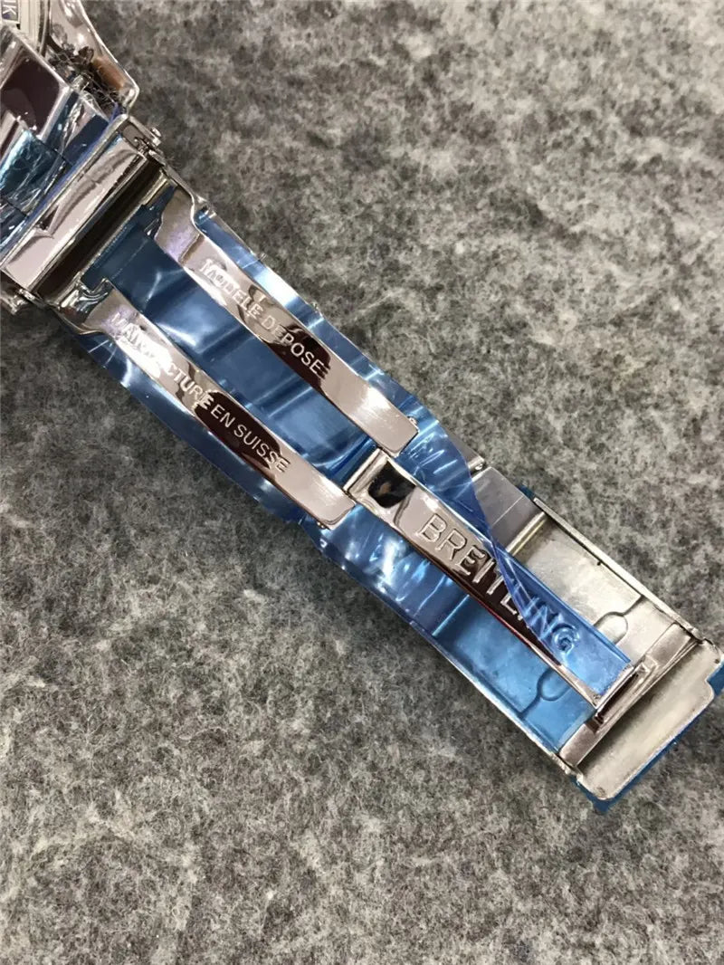 Breitling Chronomat Blue Dial - Hình 3