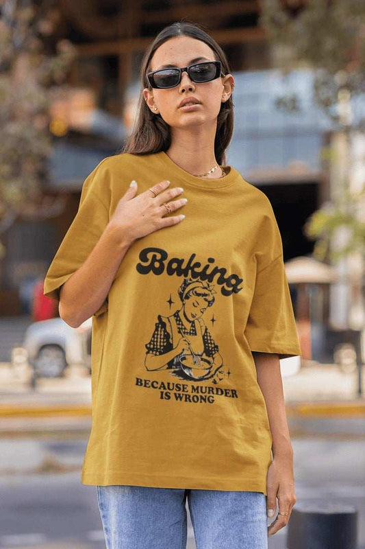 Baking Oversized T-shirt - Urban Theory Co