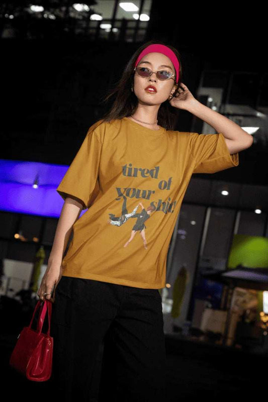 Beat Your Man Oversized T-shirt - Urban Theory Co