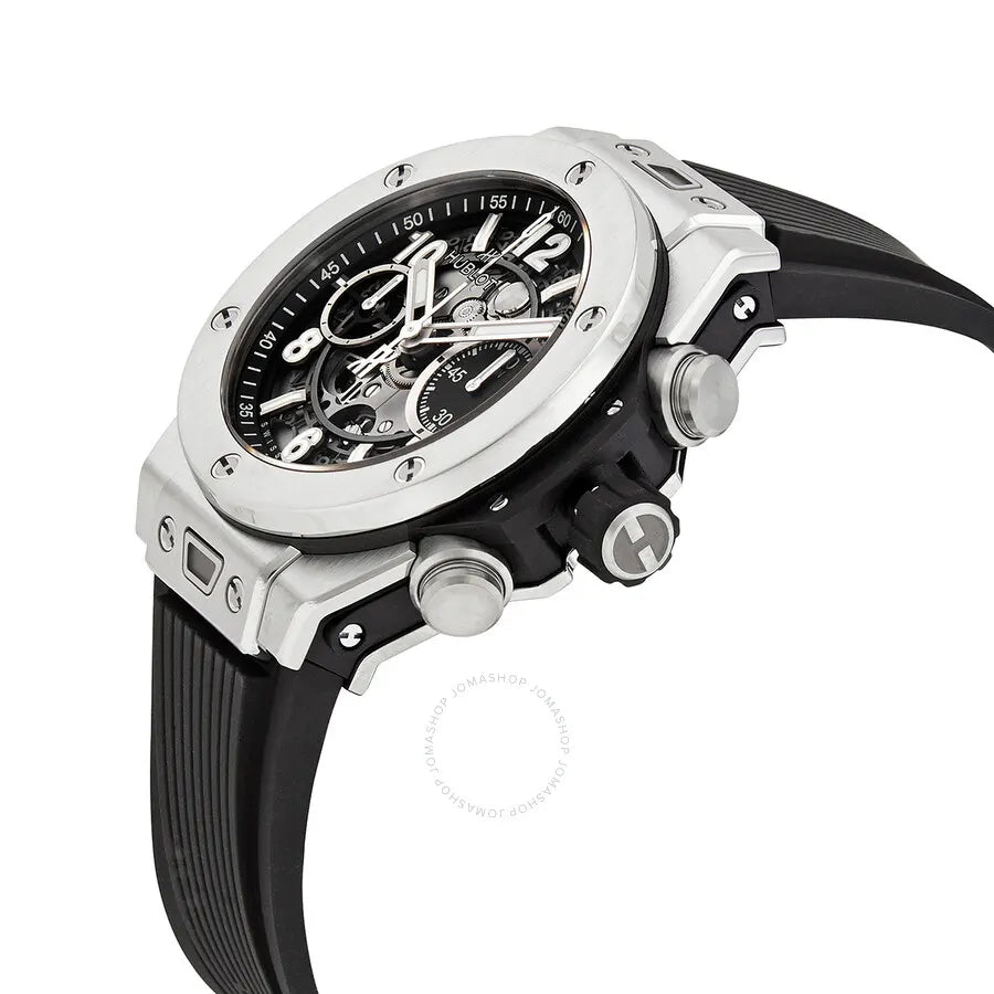 Hublot Steel Skeleton Rubber - Hình 2