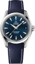 Omega Seamaster Blue Textile