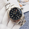 Breitling Avenger Black Dial Steel