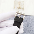 Bvlgari Aluminium Black Dial Rubber Strap