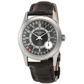 Patek Philippe Calatrava Black Dial Leather – Date Pointer