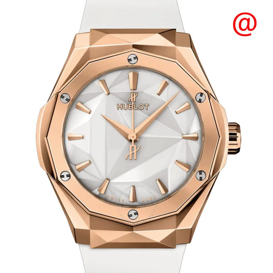 Hublot Rose Gold White Dial