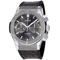 Hublot Grey Leather Chronograph
