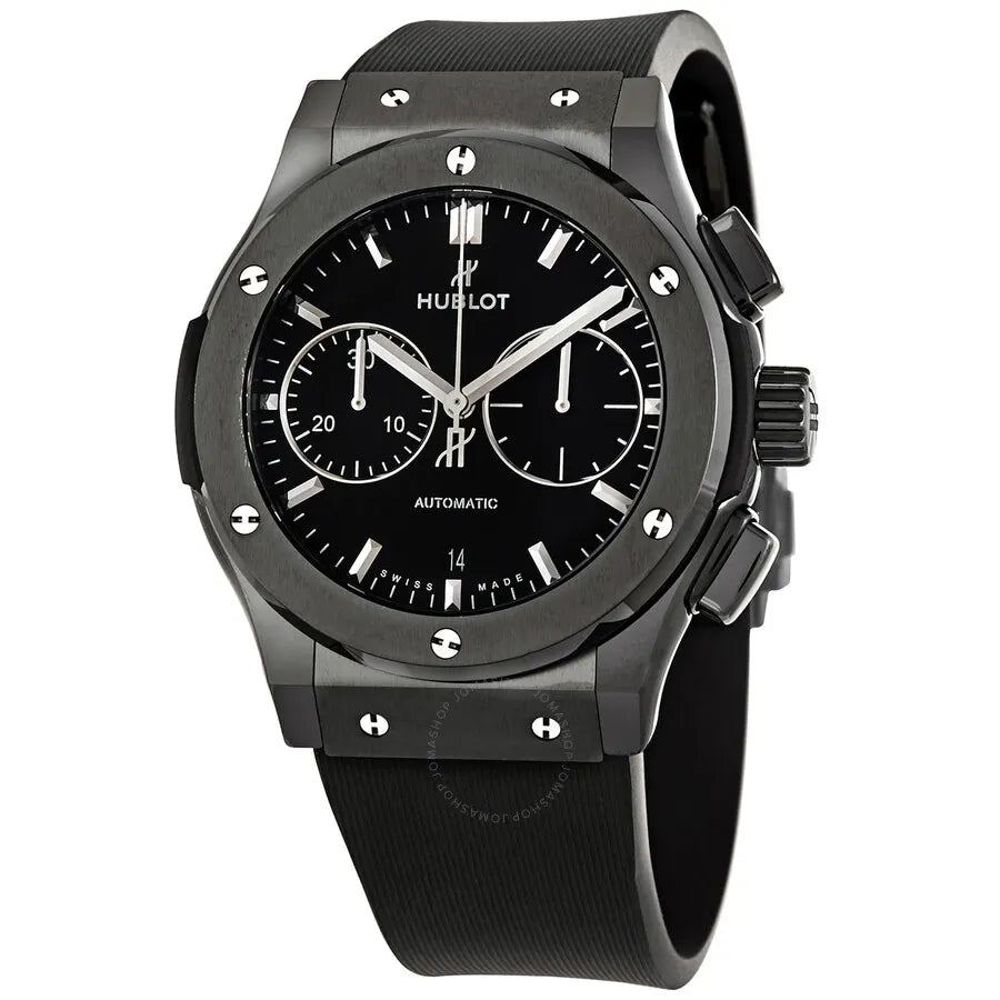 rubber Hublot Black Magic Chronograph