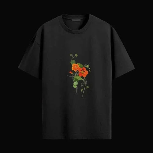 Orange Blossom Oversized Tee - Urban Thoery Co - Urban Theory Co