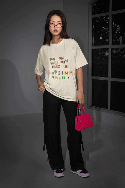 Did you hear me Oversized T-shirt - Urban Theory Co