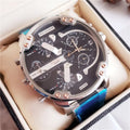 Diesel Black Dial Silver Steel