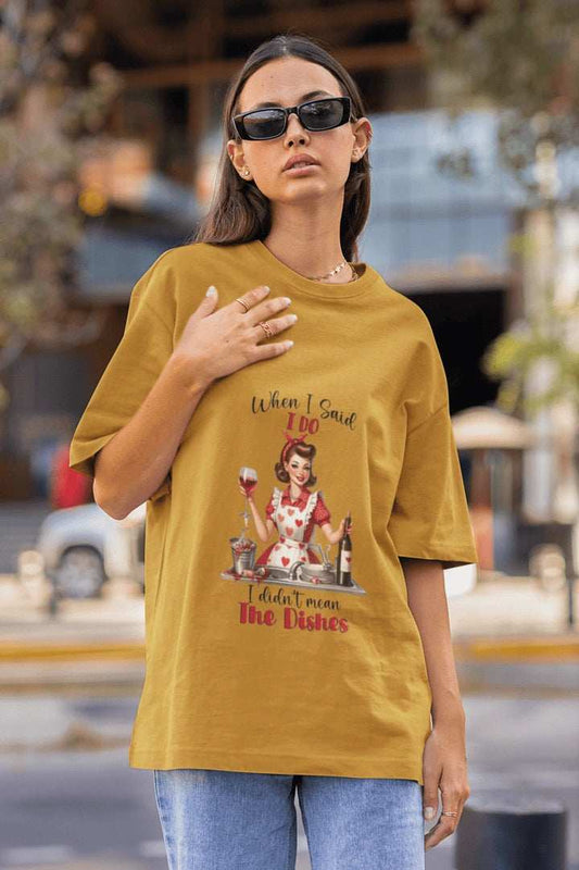Don't do Dish Oversized T-shirt - Urban Theory Co