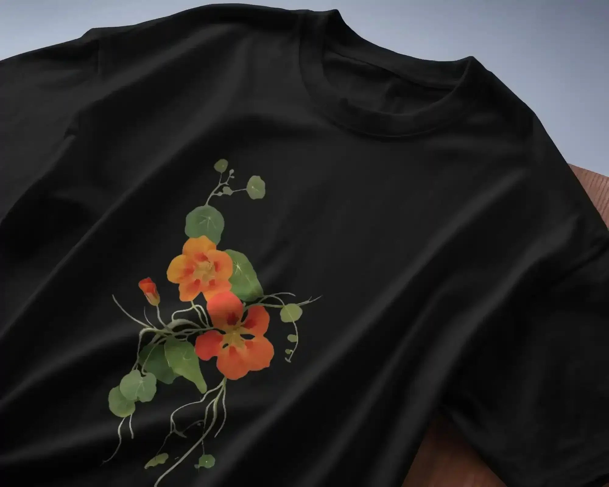 Orange Blossom Oversized Tee - Urban Thoery Co - Urban Theory Co