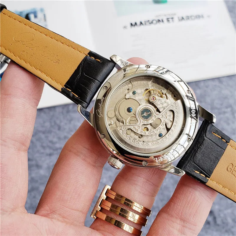 Glashütte Dark Blue Watch - Hình 2