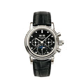 Patek Philippe Black Dial Leather – Complications Men’s Watch