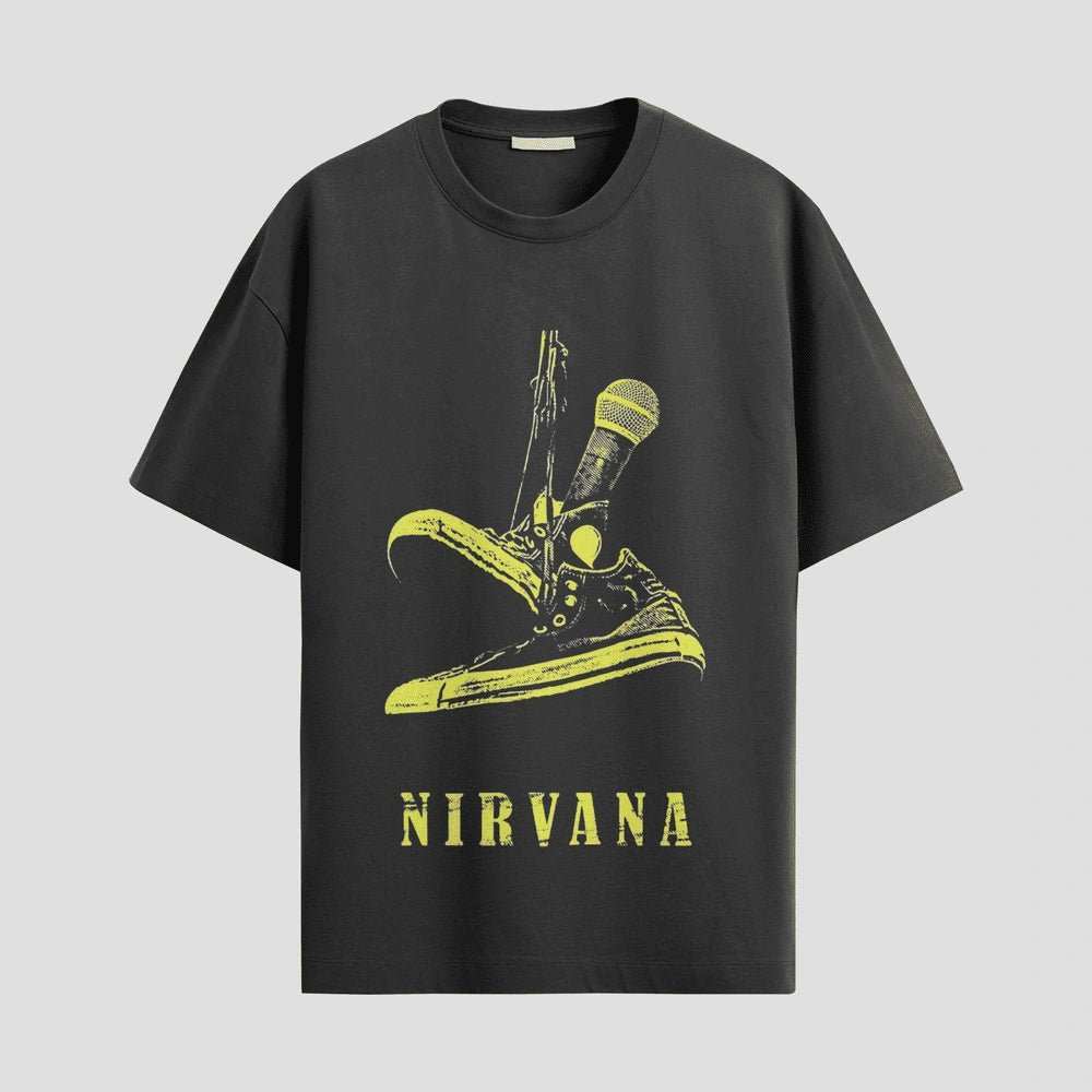 Grunge Kicks Nirvana Tee - Urban Theory Co