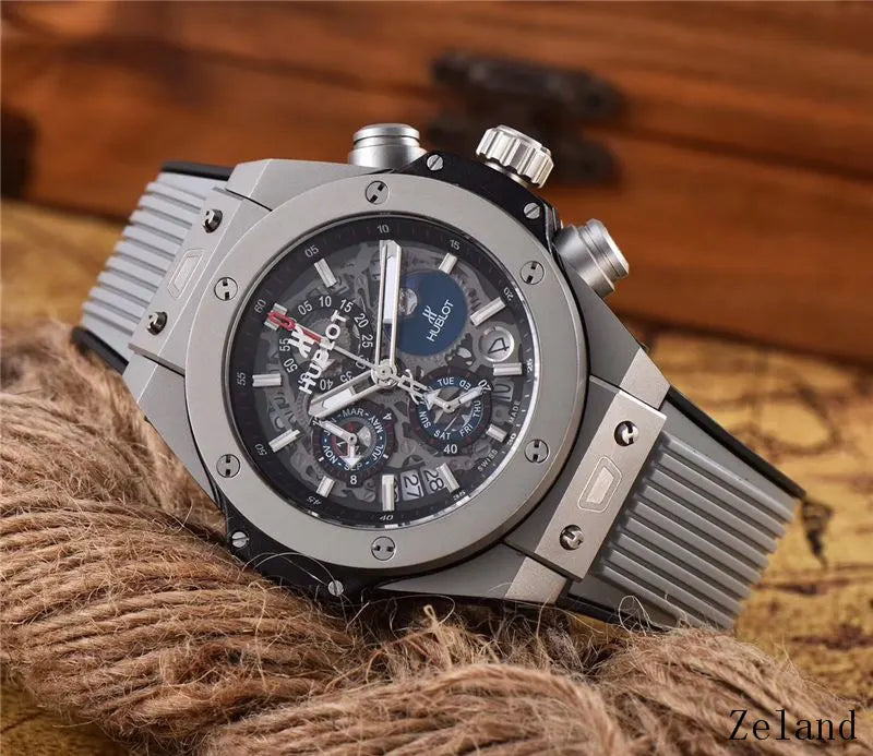 Hublot Titanium Black Dial - Hình 5