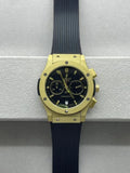 Hublot Gold Black Chronograph