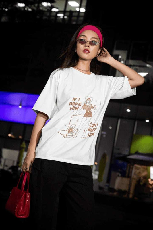I Rope Him Oversized T-shirt - Urban Theory Co