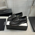 Chanel Women Loafers in Leather Black