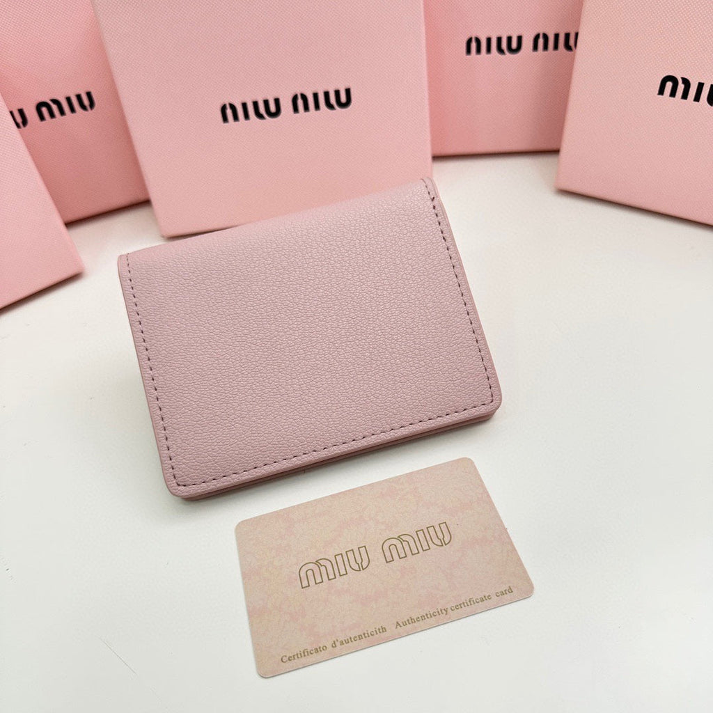 Small Wallet 11 in Light Pink Calfskin