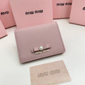 Small Wallet 11 in Light Pink Calfskin