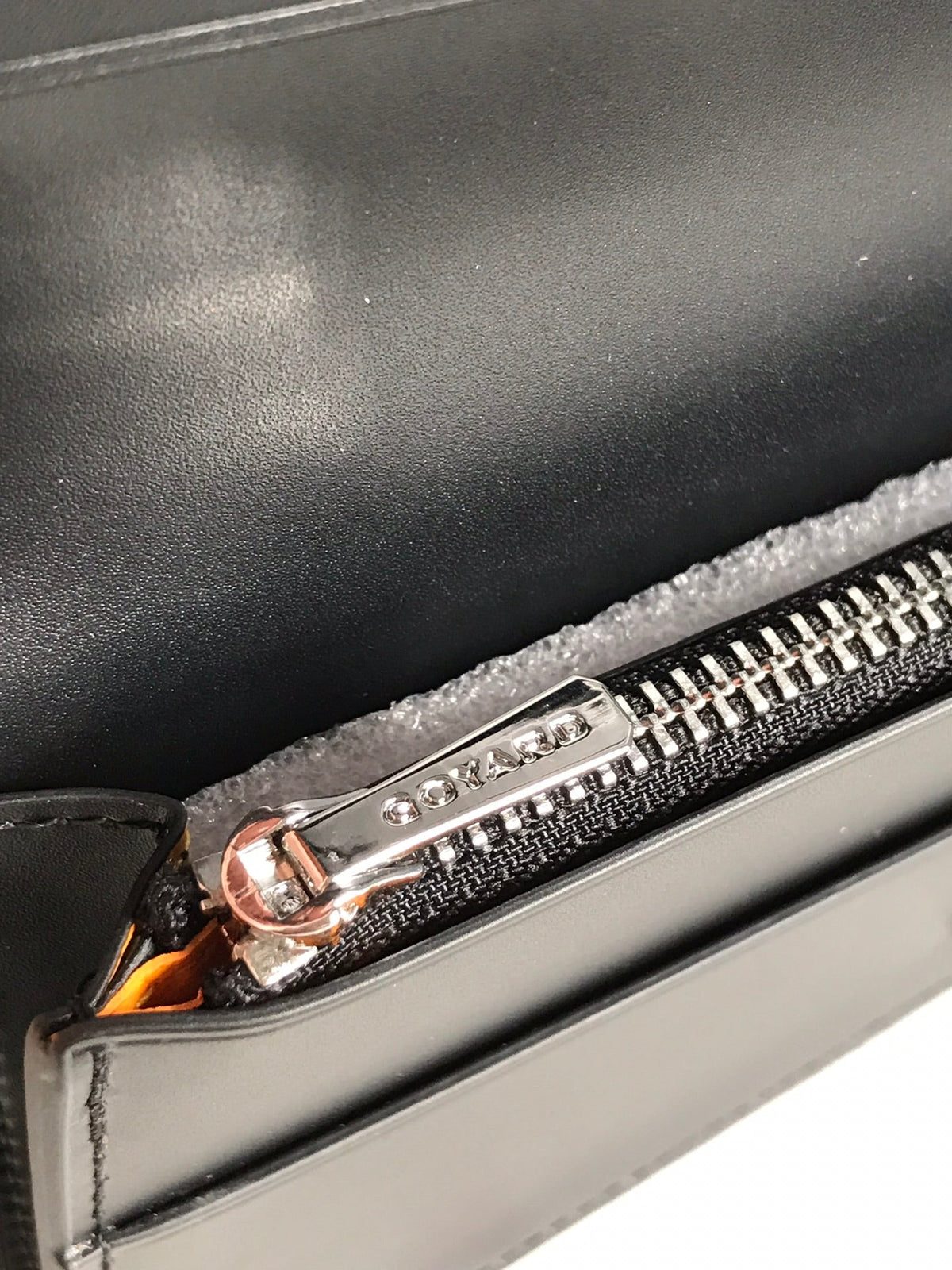 Goyard Richelieu Wallet 19 in Black Goyardine Canvas