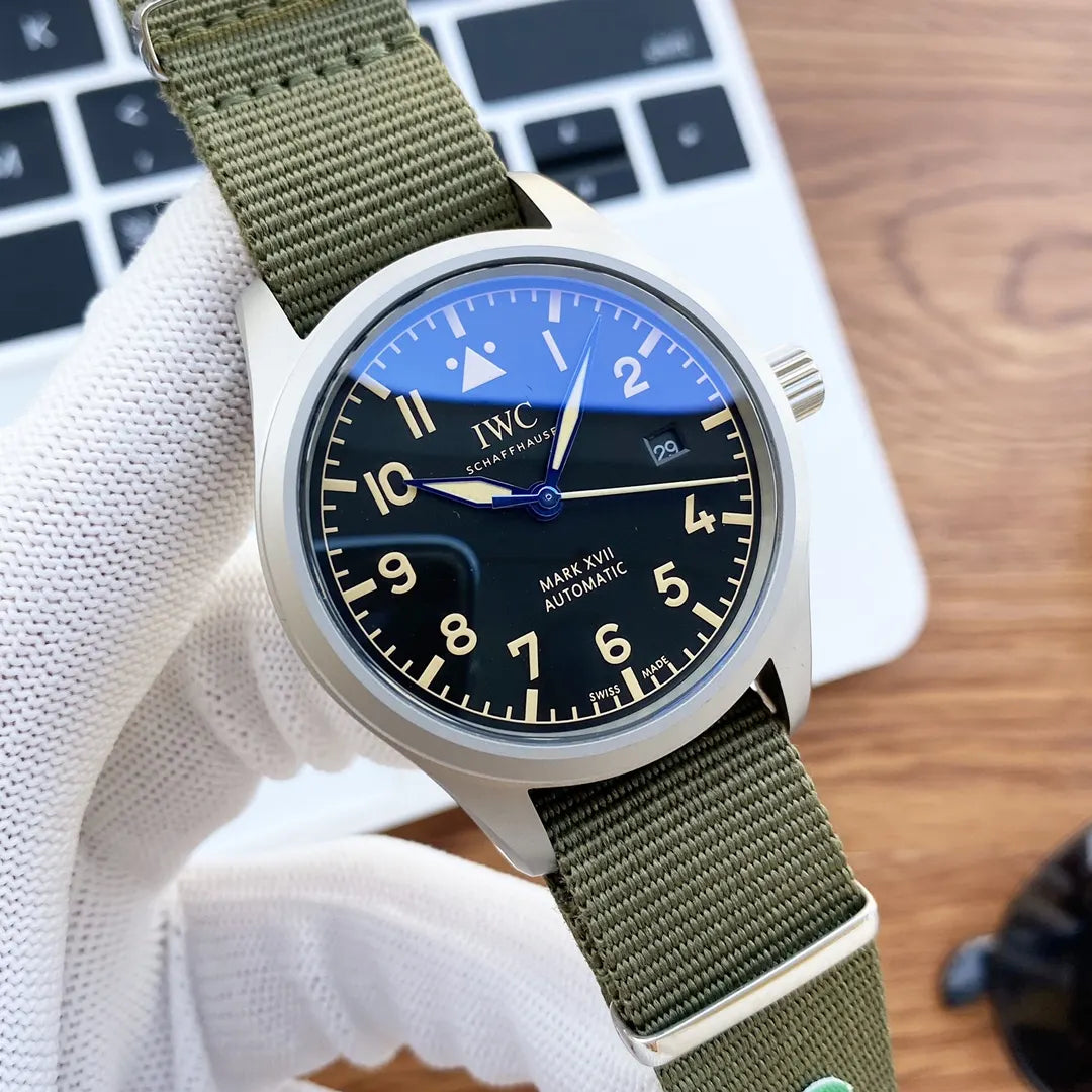 IWC Mark XVII Olive Strap