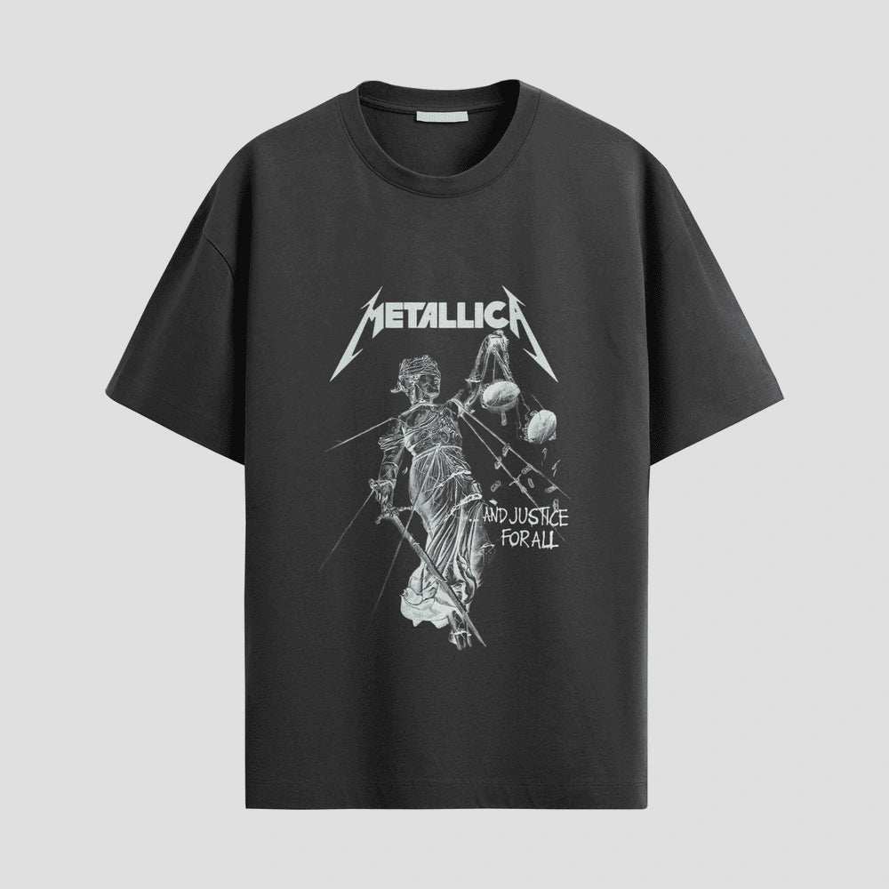 Justice Anthem Oversized Tee - Urban Theory Co