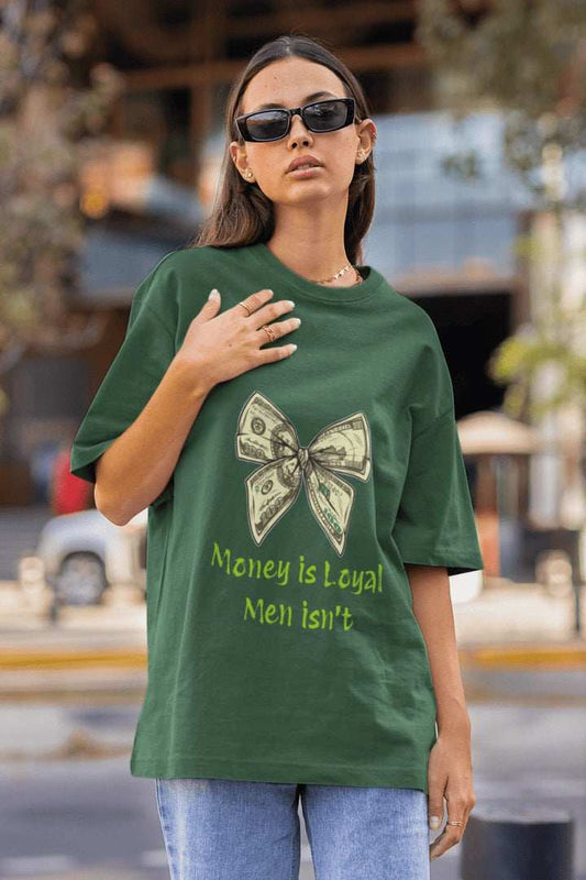 Money is Loyal Oversized T-shirt - Urban Theory Co