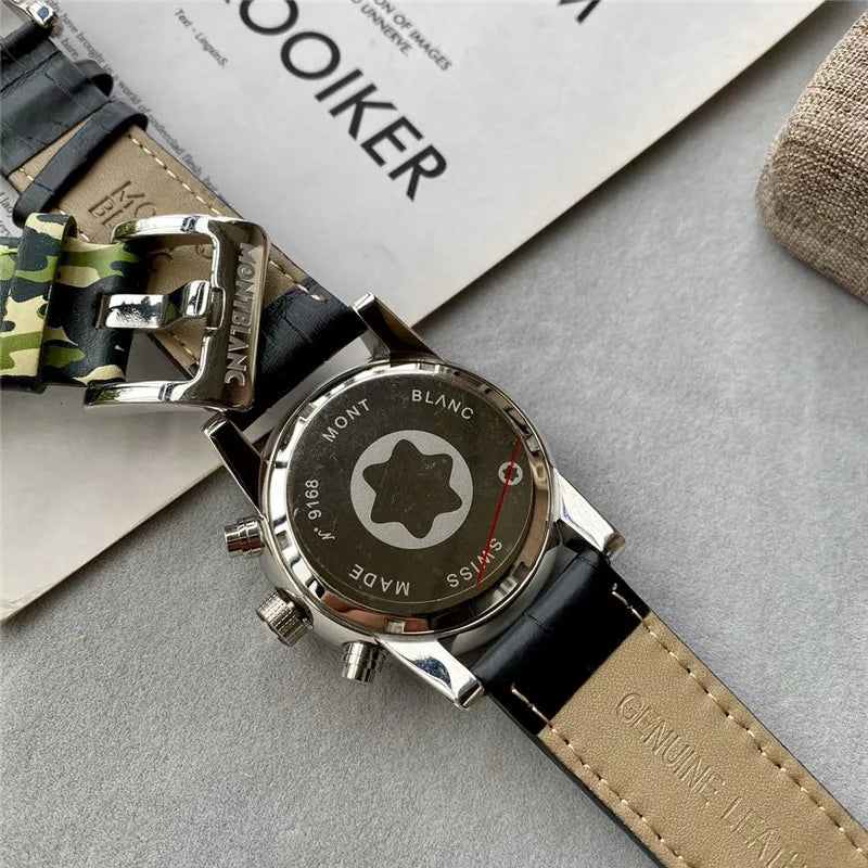 Montblanc Camo Dial Watch - Hình 3