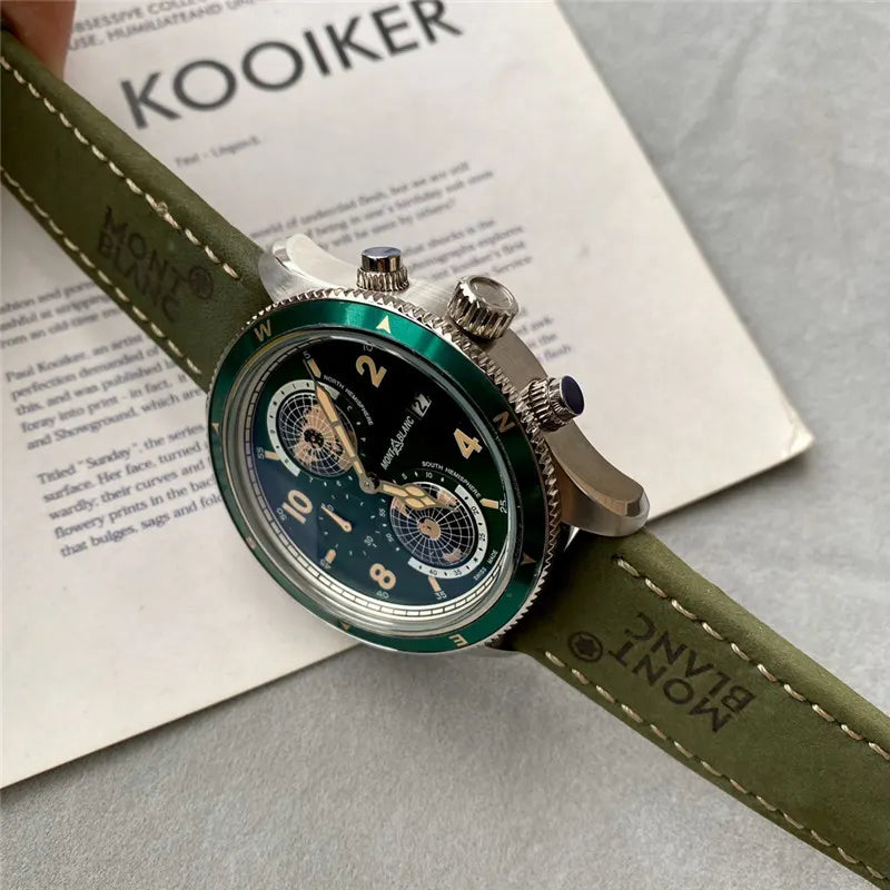 Montblanc Green Diver Watch - Hình 5