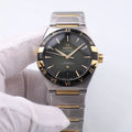 Omega Olive Dial Watch