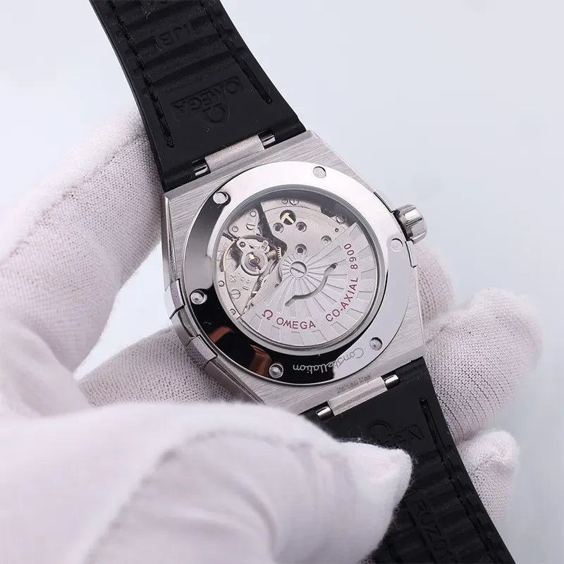 constellation navy Omega Blue Dial Rose Gold - Hình 3