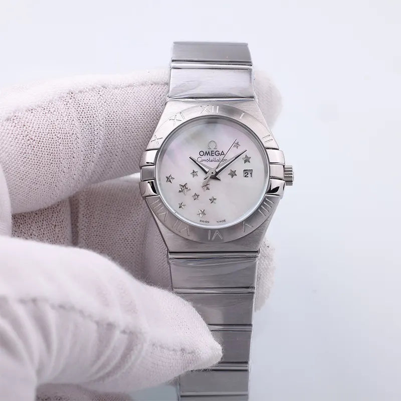 Omega Star Dial Steel Women's - Hình 4