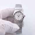 Omega Diamond Silver Dial constellation