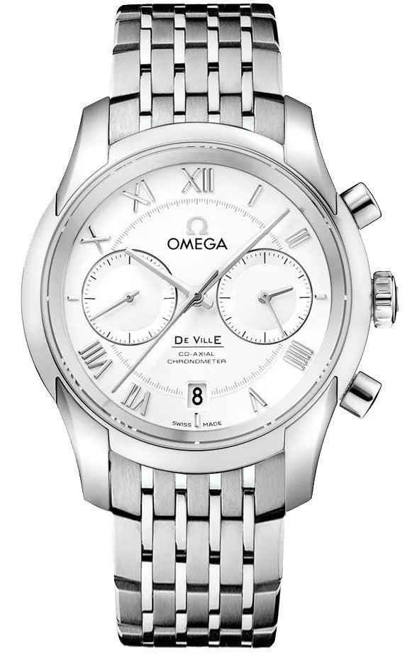 de Omega Silver Steel Watch