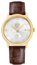 Omega Gold Diamond Leather