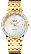 Omega Diamond Bezel Gold Watch