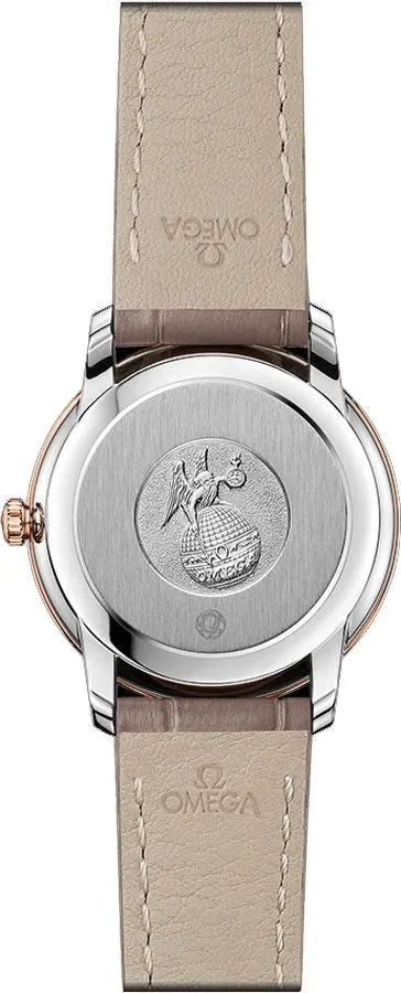 Omega Rose Gold Diamond Watch de - Hình 2