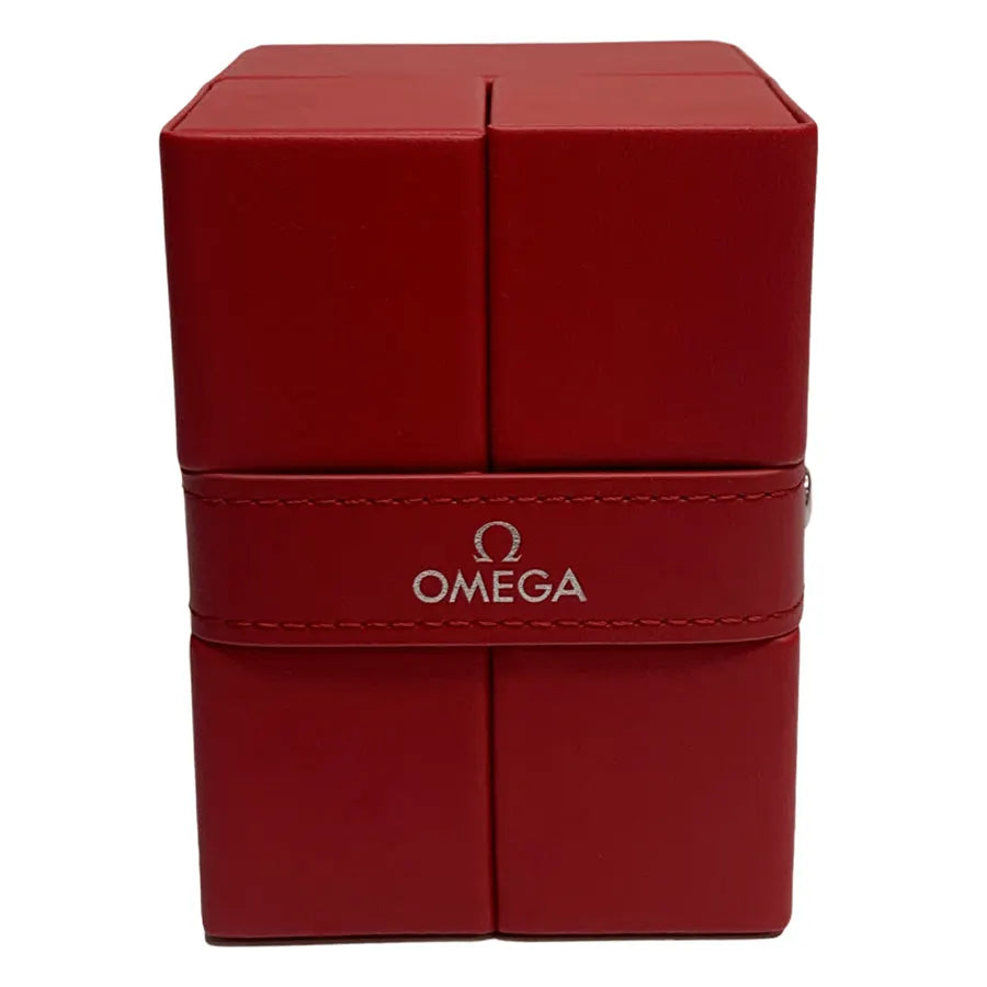 Omega Rose Gold Steel Silver Dial - Hình 4