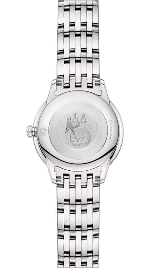 Omega Grey Dial Steel Ladies Watch - Hình 2