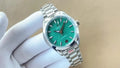 Omega Green Dial Steel seamaster