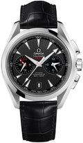 Seamaster GMT Black Leather