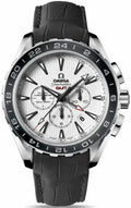 Omega GMT White Dial Rubber