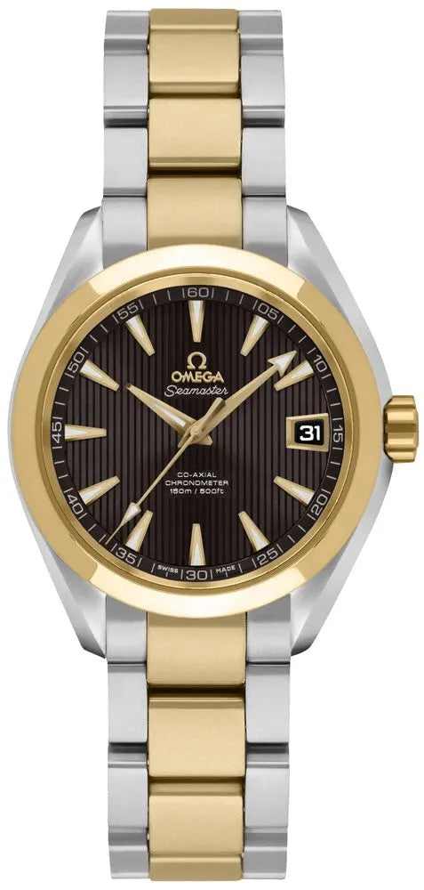 seamaster Omega Two-Tone Brown Dial